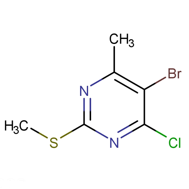 2-甲硫基-4-氯-5-溴-6-甲基嘧啶,5-BroMo-4-chloro-6-Methyl-2-(Methylthio)pyriMidine