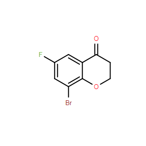 8-溴-6-氟苯并二氫吡喃-4-酮,8-Bromo-6-fluorochroman-4-one