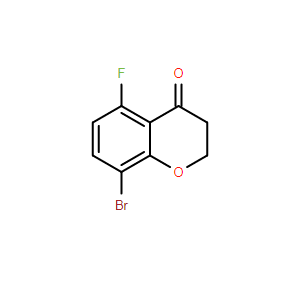 8-溴-5-氟苯并吡喃-4-酮,8-Bromo-5-fluorochroman-4-one