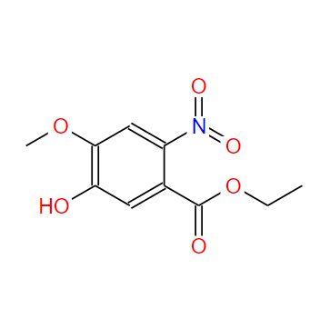 5-羥基-4-甲氧基-2-硝基苯甲酸乙酯,5-hydroxy-4-methoxy-2-nitrobenzoic acid ethyl ester