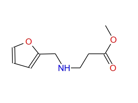 3-(2-甲氨基呋喃)丙酸甲酯,Methyl 3-((furan-2-ylmethyl)amino)propanoate