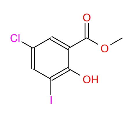 5-氯-2-羥基-3-碘苯甲酸甲酯,Methyl 5-chloro-2-hydroxy-3-iodobenzoate