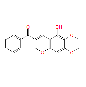 2-Propen-1-one, 3-(2-hydroxy-3,4,6-trimethoxyphenyl)-1-phenyl-, (2E)-,2-Propen-1-one, 3-(2-hydroxy-3,4,6-trimethoxyphenyl)-1-phenyl-, (2E)-