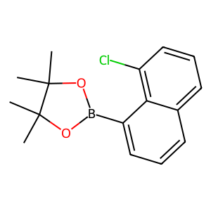 2-(8-氯萘-1-基)-4,4,5,5-四甲基-1,3,2-二氧硼烷,2-(8-chloronaphthalen-1-yl)-4,4,5,5-tetramethyl-1,3,2-dioxaborolane