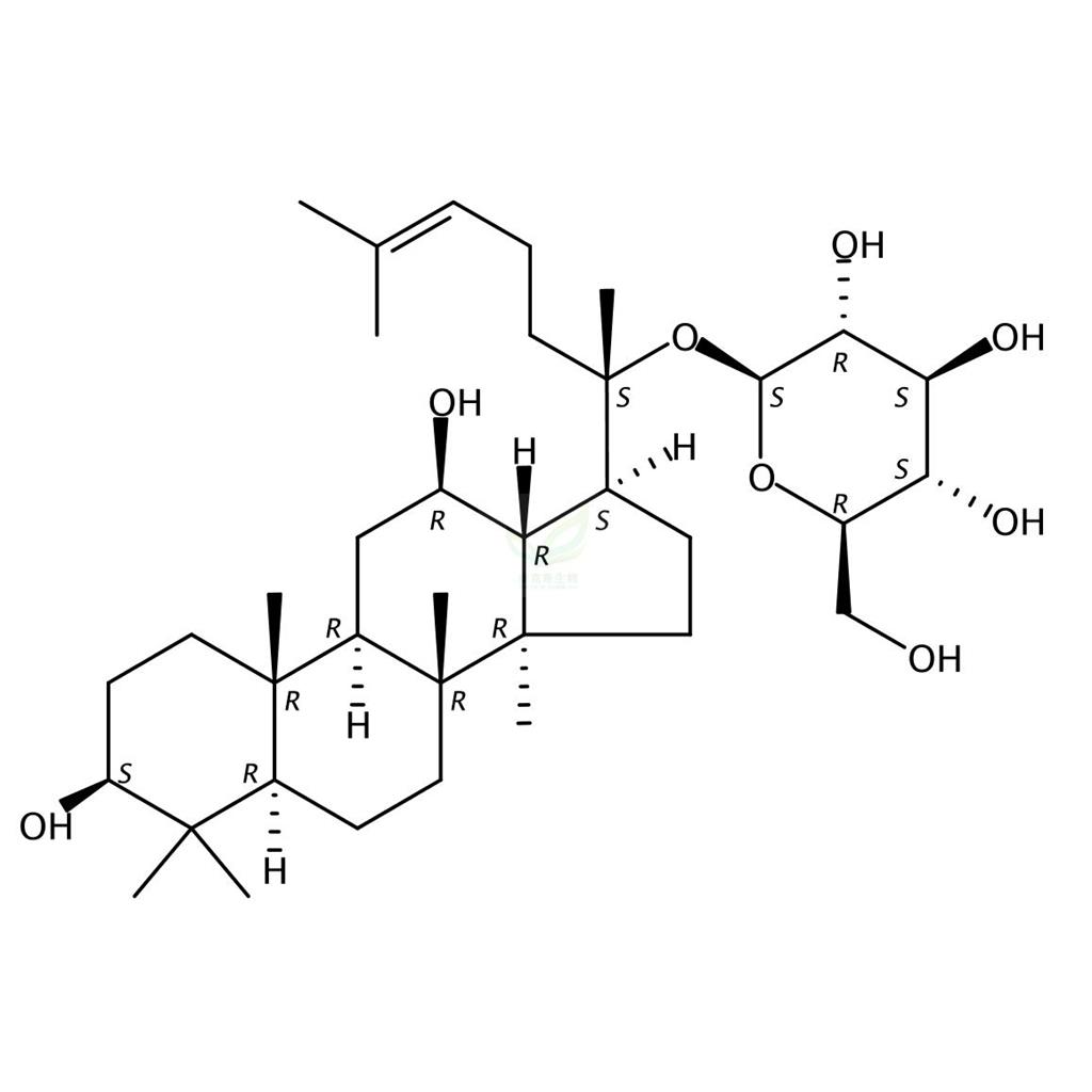 人參皂苷CK/20(S)-人參皂苷CK/人參皂苷C-K/人參皂苷K/20(S)-人參皂苷C-K/(2S,3R,4S,5S,6R)-2-(((S)-2-((3S,5R,8R,9R,10R,12R,13R,14R,17S)-3,12-二羥基-4,4,8,10,14-五甲基十六氫-1H-環(huán)戊二稀并[a]菲-17-基)-6-甲,Compound CK