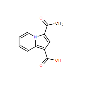 3-乙?；胚徉?1-羧酸,3-Acetylindolizine-1-carboxylic acid