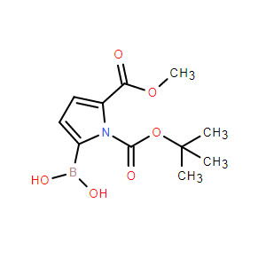 1-boc-5-(甲氧基羰基)吡咯-2-硼酸