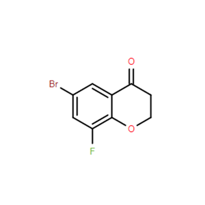 6-溴-8-氟苯并二氫吡喃-4-酮