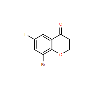 8-溴-6-氟苯并二氫吡喃-4-酮