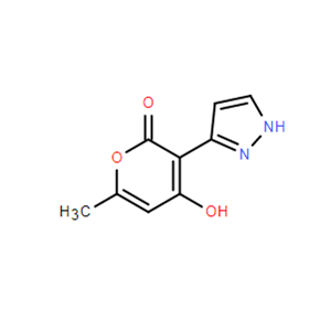 4-羥基-6-甲基-3-(1H-吡唑-3-基)-2H-吡喃-2-酮