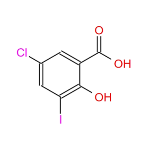 5-氯-2-羥基-3-碘苯甲酸