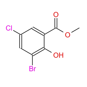 3-溴-5-氯-2-羥基苯甲酸甲酯