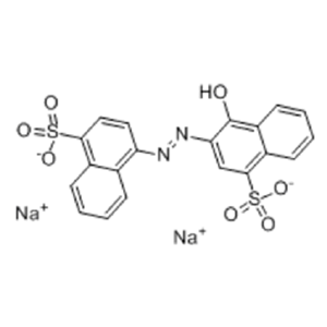 鉻變素FB；偶氮紅；氮紅；偶氮玉紅；偶氮寶石紅； Azo Rubine S；Azorubin,Chromotrope FB