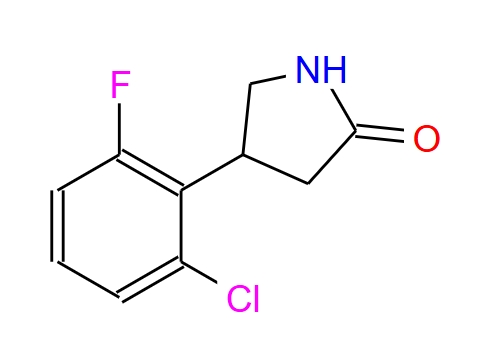 4-(2-氯-6-氟苯基)-2-吡咯烷酮,4-(2-Chloro-6-fluorophenyl)pyrrolidin-2-one