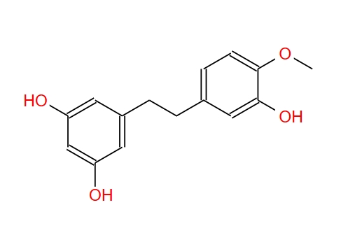 二氫丹葉大黃素,1,3-Benzenediol, 5-[2-(3-hydroxy-4-methoxyphenyl)ethyl]-