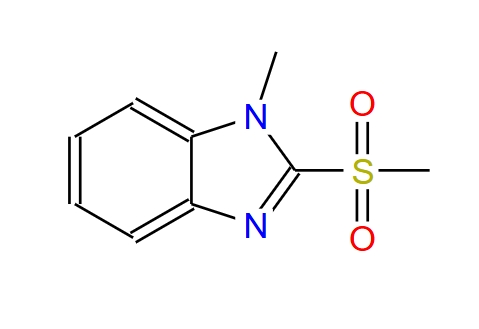 1-甲基-2-(甲磺酰基)苯并咪唑,1-Methyl-2-(methylsulfonyl)benzimidazole