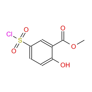 5-(氯磺?；?-2-羥基苯甲酸甲酯