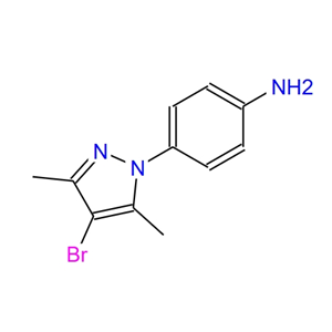 4-(4-溴-3,5-二甲基吡唑-1-基)苯胺