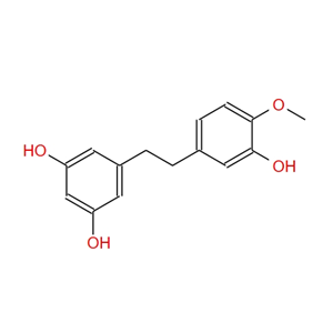 二氫丹葉大黃素,1,3-Benzenediol, 5-[2-(3-hydroxy-4-methoxyphenyl)ethyl]-