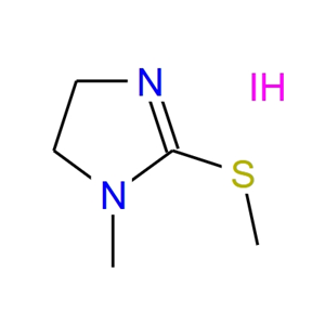 1-甲基-2-甲巰基-4,5-二氫-1H-咪唑氫碘酸鹽