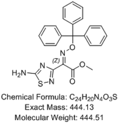 頭孢比羅酯鈉雜質(zhì)4,(Z)-(5-AMINO-[1,2,4]THIADIAZOL-3-YL)-TRITYLOXYIMINO-ACETIC ACID METHYL ESTER