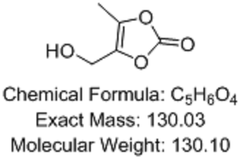 4-(羥甲基)-5-甲基-[1,3]二氧雜環(huán)戊烯-2-酮,4-(Hydroxymethyl)-5-methyl-1,3-dioxol-2-one