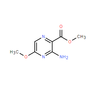 3-氨基-5-甲氧基吡嗪-2-羧酸甲酯,Methyl 3-amino-5-methoxypyrazine-2-carboxylate