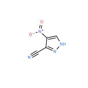 4-硝基-1H-吡唑-3-甲腈,4-Nitro-1H-pyrazole-3-carbonitrile