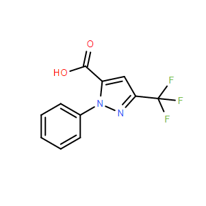 1-苯基-3-(三氟甲基)-1H-吡唑-5-甲酸,1-Phenyl-3-(trifluoromethyl)-1H-pyrazole-5-carboxylic acid