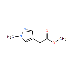 2-(1-甲基-1H-吡唑-4-基)乙酸甲酯,Methyl 2-(1-methyl-1H-pyrazol-4-yl)acetate