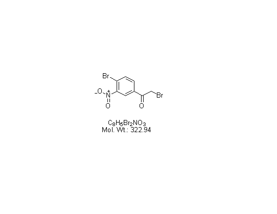 2-溴-1-(4-溴-3-硝基苯基)乙酮,2-bromo-1-(4-bromo-3-nitrophenyl)ethanone