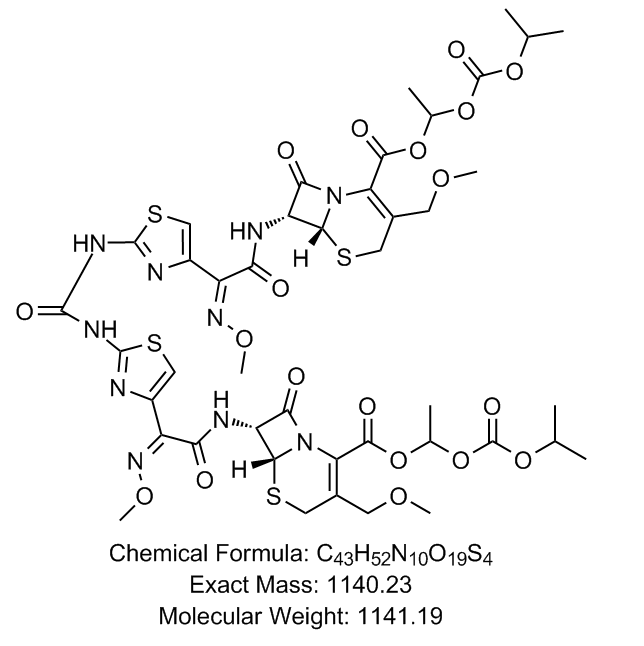 頭孢泊肟酯二聚體,Cefpodoxime Proxetil Impurity 3 (Mixture of Diastereomers)