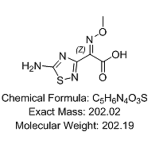 2-(5-氨基-1,2,4-噻二唑-3-基)-2-甲氧亞氨基乙酸,2-(5-Amino-1,2,4-thiadiazol-3-yl)-2-(methoxyimino)acetic acid2-(5-Amino-1,2,4-thiadiazol-3-yl)-2-(methoxyimino)acetic acid