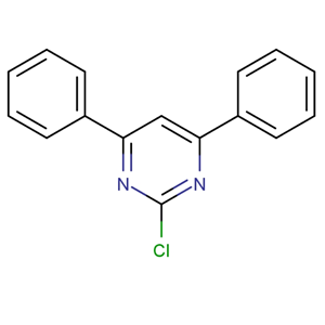 2-氯-4,6-二苯基嘧啶  2915-16-4  2-Chloro-4,6-diphenylpyrimidine