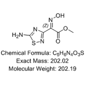 頭孢比羅酯鈉雜質(zhì)3,1,2,4-Thiadiazole-3-acetic acid, 5-amino-α-(hydroxyimino)-, methyl ester, (αZ)-