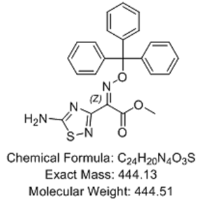 頭孢比羅酯鈉雜質(zhì)4,(Z)-(5-AMINO-[1,2,4]THIADIAZOL-3-YL)-TRITYLOXYIMINO-ACETIC ACID METHYL ESTER