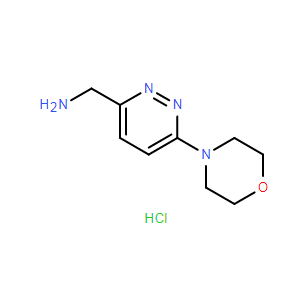 (6-吗啉代吡啶-3-基)甲胺盐酸盐,(6-Morpholinopyridazin-3-yl)methanamine hydrochloride