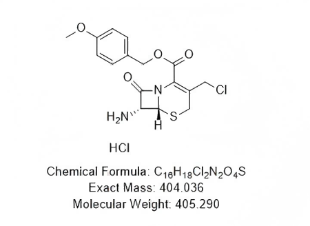 7-氨基-3-氯甲基-3-頭孢唑啉-4-羧酸對甲氧芐鹽酸鹽,7-Amino-3-chloromethyl-3-cephem-4-carboxylic acid p-methoxybenzyl ester hydrochloride