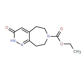 3-羥基-8,9-二氫-5H-吡嗪并[3,4-d]氮雜卓-7(6H)-羧酸乙酯,Ethyl 3-hydroxy-8,9-dihydro-5H-pyridazino[3,4-d]azepine-7(6H)-carboxylate