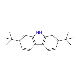 2.7-二叔丁基-9H-咔唑,2,7-Bis(1,1-dimethylethyl)-9H-carbazole