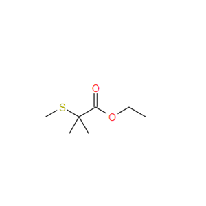 2-甲基-2-(甲基硫代)丙酸乙酯;49773-24-2