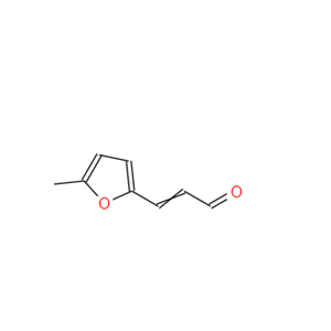 5-甲基-2-呋喃丙烯醛；5555-90-8