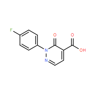 2-(4-氟苯基)-3-氧代-2,3-二氫噠嗪-4-羧酸,2-(4-Fluorophenyl)-3-oxo-2,3-dihydropyridazine-4-carboxylic acid