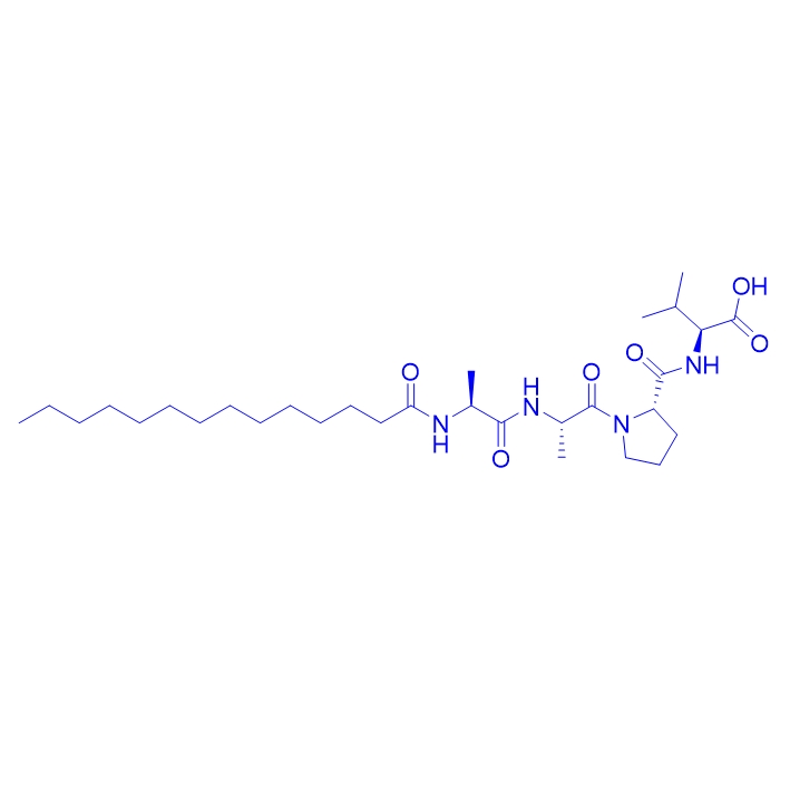 抑制金屬蛋白酶多肽{Myristoyl-Ala}-APV,Myristoyl tetrapeptide Ala-Ala-Pro-Val