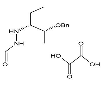 N’-（（2R，3R）-2-（芐氧基）戊-3-基）甲酰肼,N'-((2R,3R)-2-(benzyloxy)penta-3-yl)formylhydrazide