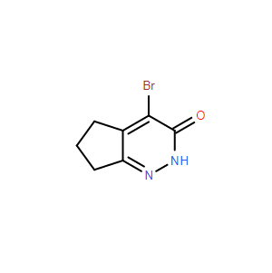 4-溴-6,7-二氫-2H-環(huán)戊二烯并[c]噠嗪-3(5H)-酮,4-Bromo-6,7-dihydro-2H-cyclopenta[c]pyridazin-3(5H)-one