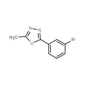 2-(3-溴苯基)-5-甲基-1,3,4-噁二唑,2-(3-Bromophenyl)-5-methyl-1,3,4-oxadiazole