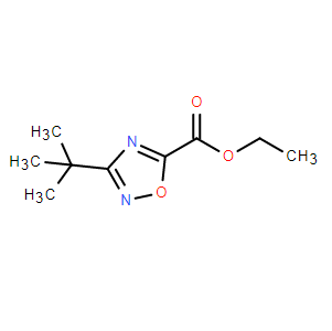 3-(叔丁基)-1,2,4-惡二唑-5-羧酸乙酯,Ethyl 3-(tert-butyl)-1,2,4-oxadiazole-5-carboxylate