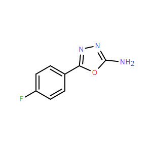 5-(4-氟苯)-[1,3,4]惡二唑-2-胺,5-(4-Fluorophenyl)-1,3,4-oxadiazol-2-amine