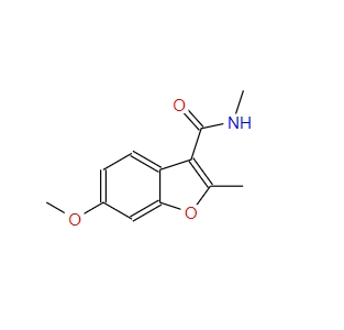 6-甲氧基-N,2-二甲基苯并呋喃-3-羧酰胺,6-Methoxy-N,2-dimethylbenzofuran-3-carboxamide